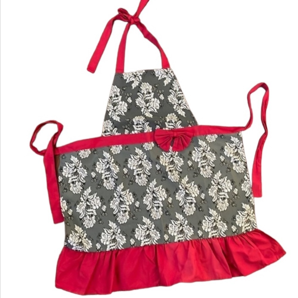 GOURMET CLUB➕Ruffled Hostess Apron NWOT